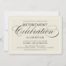 Search for retirement celebration invitations Elegant
