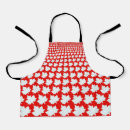 Search for maple leaf aprons White