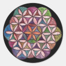 Search for sacred pattern stickers Life