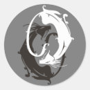 Search for yin yang cats stickers Cat lover
