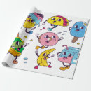 Search for character wrapping paper Retro