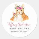Search for cat mom stickers Baby shower