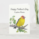 Search for name mothers day cards Bird