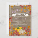 Search for fall baby girl shower invitations Fall in love