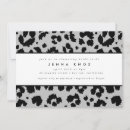 Search for leopard bridal shower invitations Modern