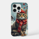 Search for winter cat iphone cases Merry christmas