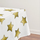 Search for gold white tablecloths Geometric