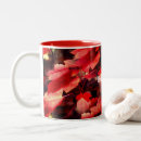 Search for red leaves mugs Nature