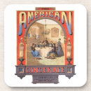 Search for vintage ad coasters Lithograph