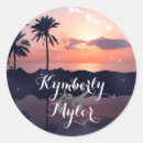 Search for sunset beach wedding stickers Coastal