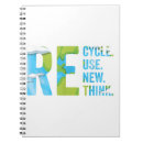 Search for recycled notebooks Reuse