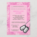Search for pink camo baby shower invitations Cute
