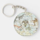Search for vintage map key rings Astrology