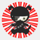 Search for cute ninja stickers Cartoon