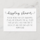 Search for display baby shower invitations Unwrapped