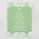 Search for clover bridal shower invitations Irish
