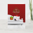 Search for funny dog cartoon christmas cards Cute
