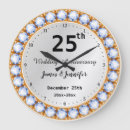 Search for 25th anniversary clocks Luxury