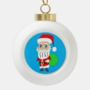 Search for santa claus face christmas tree decorations Jolly