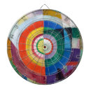 Search for colorful dartboards Geometric