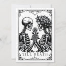 Search for till death do us part wedding invitations Gothic love