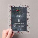 Search for arachnids invitations Creepy