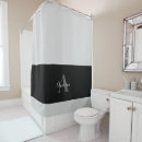 Search for black shower curtains Modern