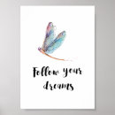 Search for follow your dreams art Watercolor