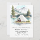 Search for peak invitations Watercolor