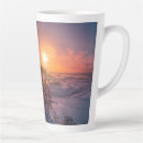 Search for sunset in snow mugs Winter
