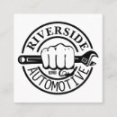 Search for auto repair shop business cards Modern