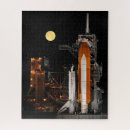 Search for shuttle discovery Moon
