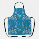 Search for cornflower blue aprons Leaves