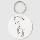 Search for dressage rider key rings Horse illustration