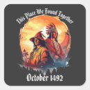Search for native americans stickers 1492
