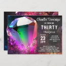 Search for jewel birthday invitations Gemstone