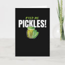 Search for cucumber cards Pickle