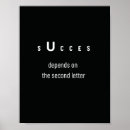 Search for success posters Modern