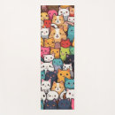 Search for cats animal yoga mats Pattern
