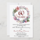 Search for surprise 60th anniversary invitations Vow renewal