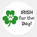 Search for irish for a day stickers Lucky