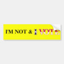 Search for anti voting bumper stickers Government