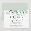 Search for foliage bridal shower invitations Modern
