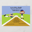 Search for play ball invitations Blue