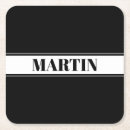 Search for black and white stripes coasters Striped
