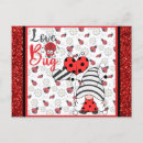 Search for love bug postcards Red