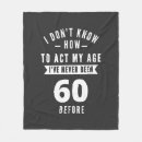 Search for 60th birthday blankets Sixty