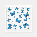 Search for blue butterfly napkins Trendy
