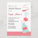 Search for kitchen tools invitations Pink