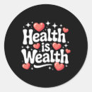 Search for wealth stickers Inspirational